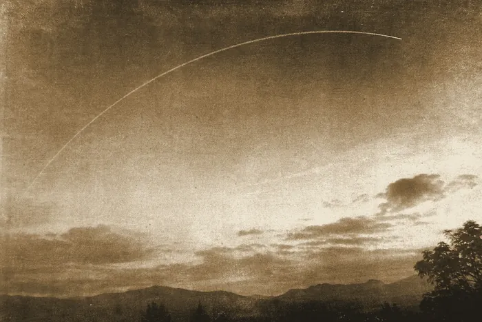 Period archival image accompanying the The Gazette front page — Challenger Lost
