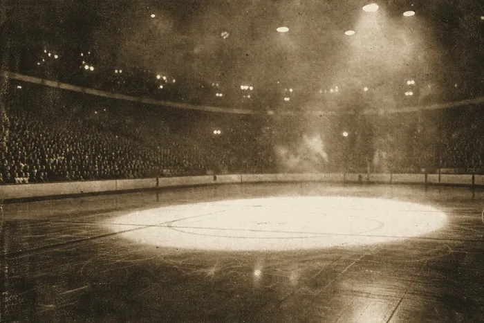 Period archival image accompanying the Calgary Herald front page — Golden Goal