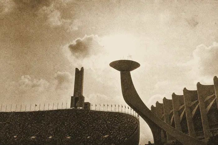 Period archival image accompanying the The Gazette front page — The Games Come to Canada